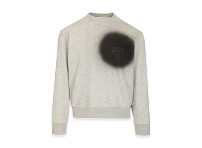 MM6 Maison Margiela Spray Print Sweatshirt "Gray"