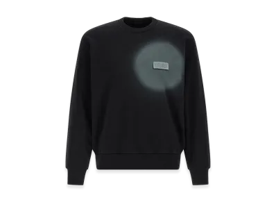 MM6 Maison Margiela Numeric Signature Spray Sweatshirt "Black"