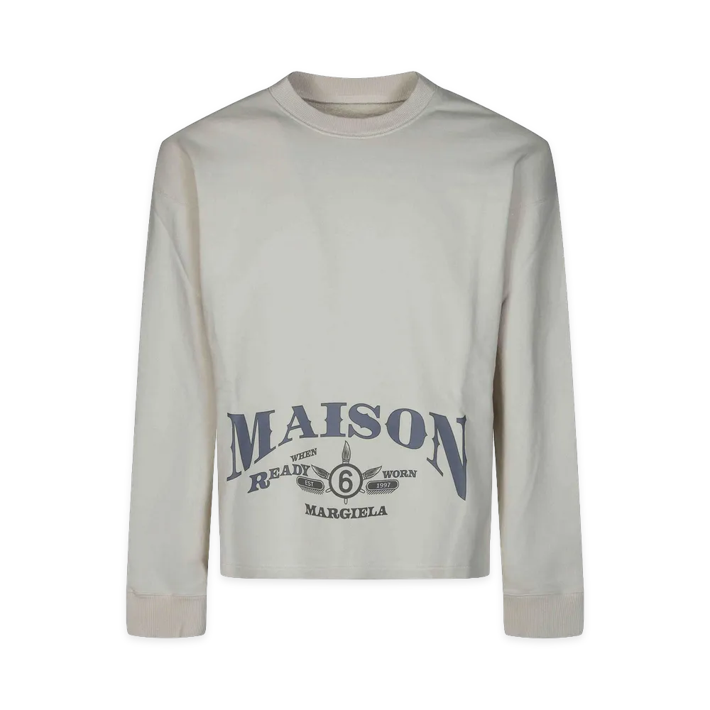 MM6 Maison Margiela Sweatshirt "White"
