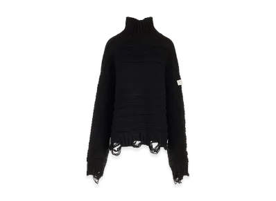 MM6 Maison Margiela High Neck Sweater "Black"