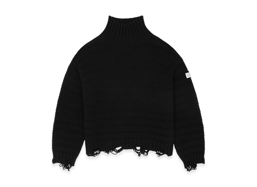 MM6 Maison Margiela Men's Wool Turtleneck "Black"
