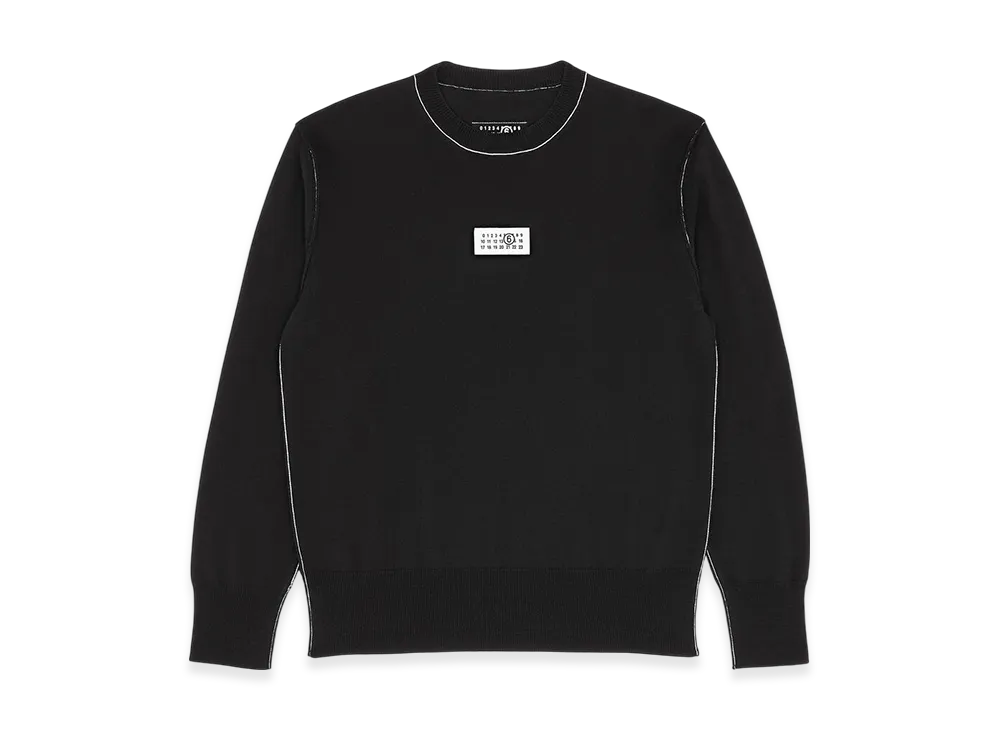 MM6 Maison Margiela Men's Wool Jumper "Black"