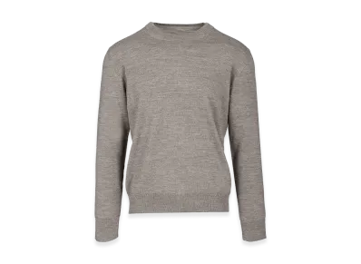 MM6 Maison Margiela Crewneck Sweater With Patches "Gray"