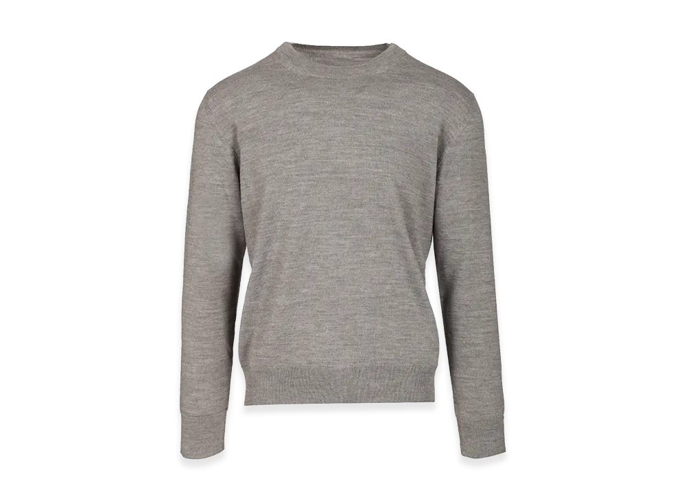 MM6 Maison Margiela Crewneck Sweater With Patches "Grey"