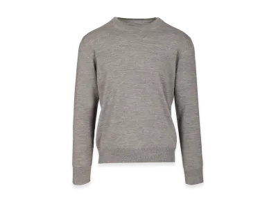 MM6 Maison Margiela Crewneck Sweater With Patches "Grey"