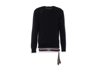 MM6 Maison Margiela Cotton Sweater "Black"