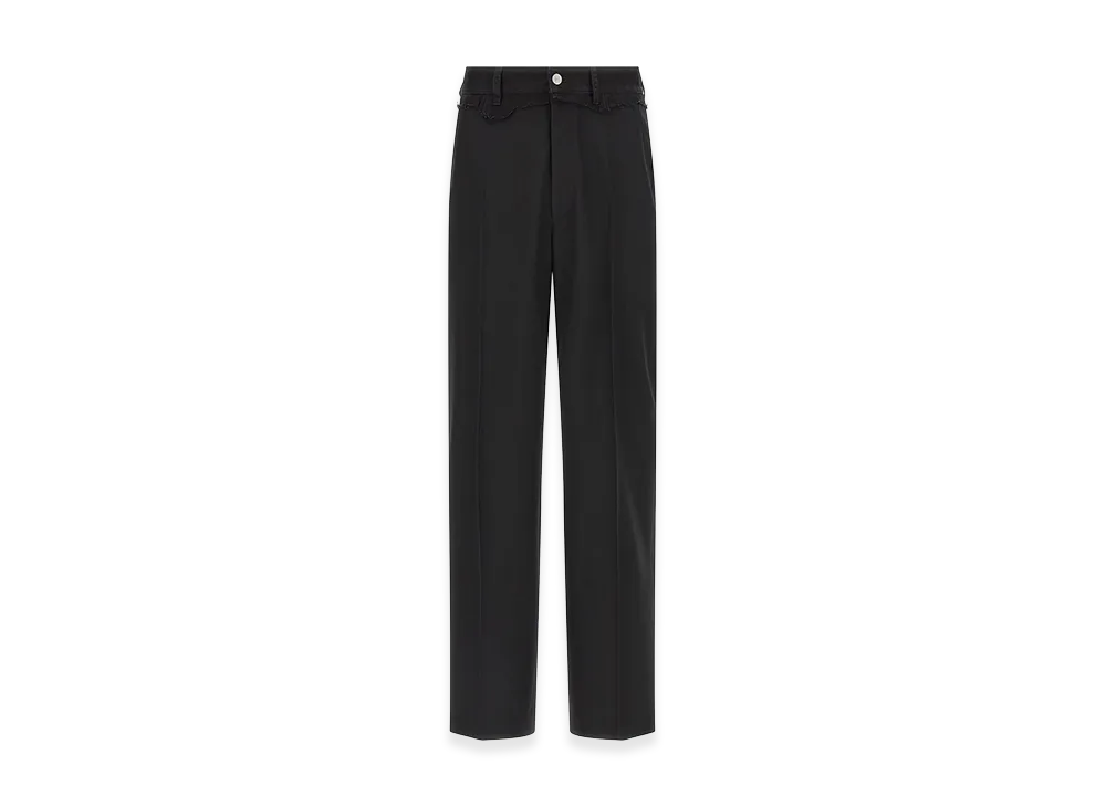 MM6 Maison Margiela Denim Insert Pants "Black"