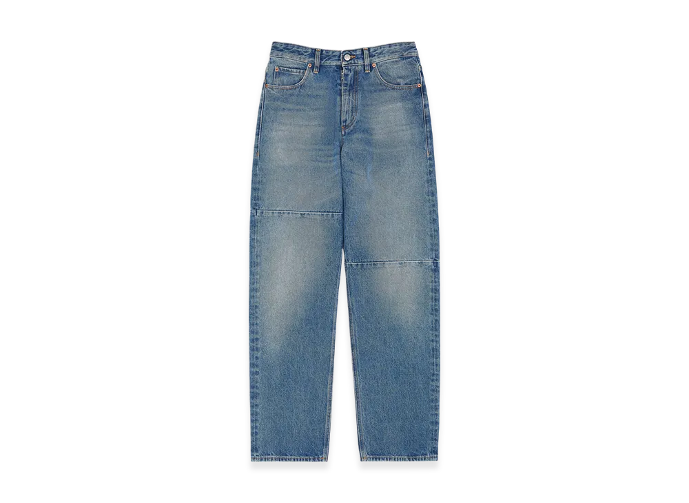 MM6 Maison Margiela Men's Tapered Jeans "Light Blue"