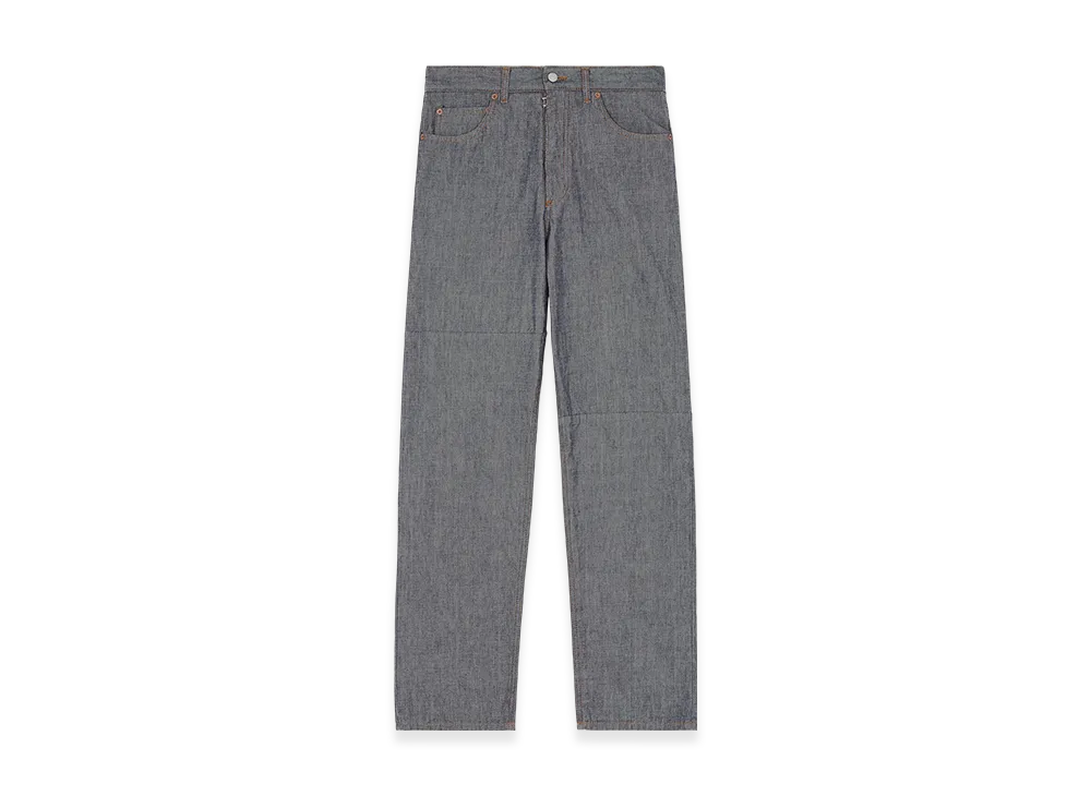 MM6 Maison Margiela Men's Denim Trousers "Gray"
