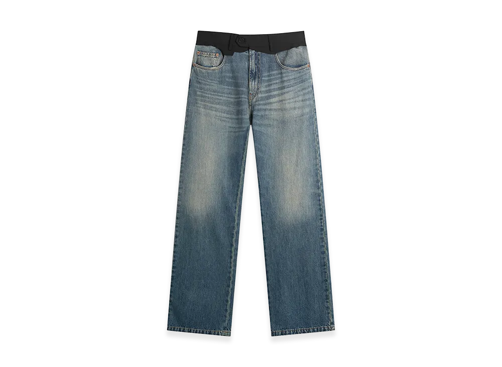 MM6 Maison Margiela Straight Leg Jeans "Blue"