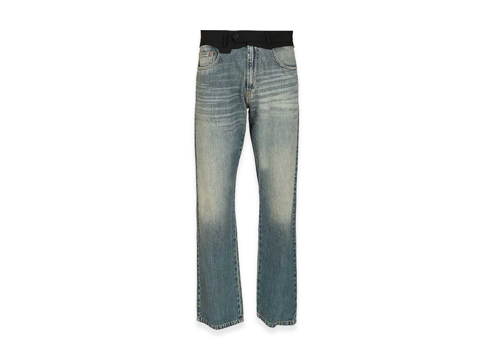 MM6 Maison Margiela Jeans With Waistband "Blue"
