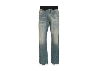 MM6 Maison Margiela Jeans With Waistband "Blue"