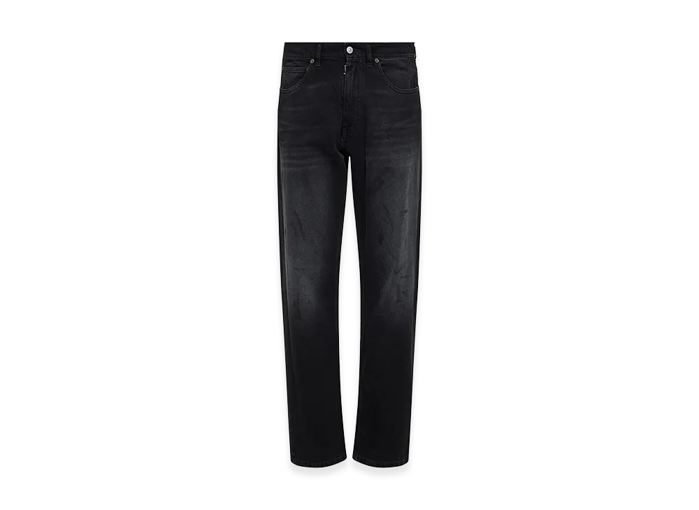 MM6 Maison Margiela Straight-Leg Jeans "Black"
