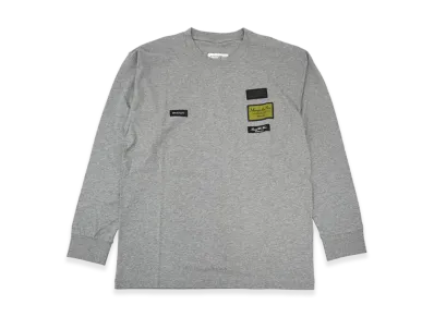MM6 Maison Margiela Labelpatch Long Sleeve Tee "Grey"