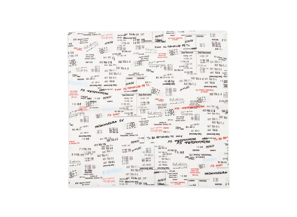 MM6 Maison Margiela Scarf "White"