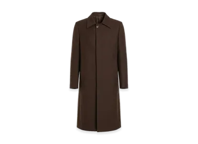 MM6 Maison Margiela Wool Blend Coat "Brown"