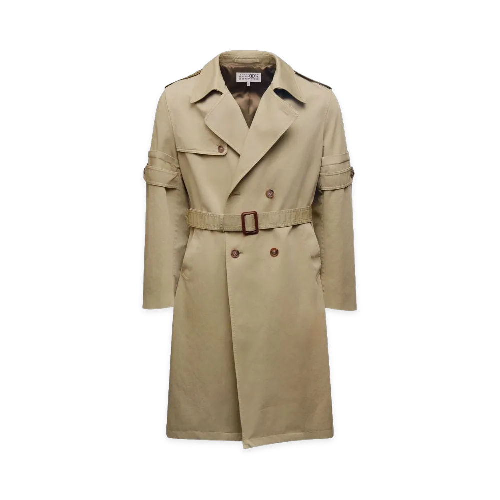 MM6 Maison Margiela Coats "Beige"
