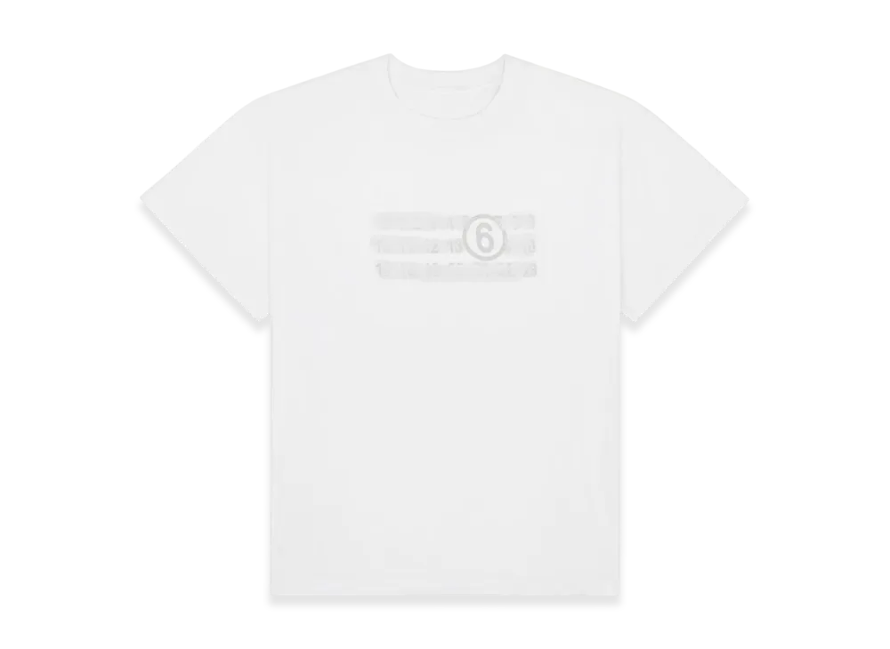 MM6 Maison Margiela Men's Numbered T-Shirts "White"