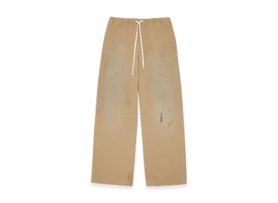 MM6 Maison Margiela Men's Cotton Trousers "Sand Beige"