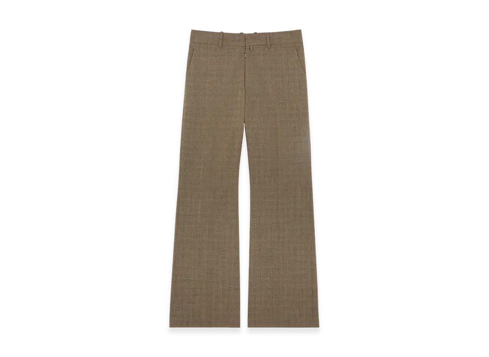 MM6 Maison Margiela Men's Check Trousers "Brown"