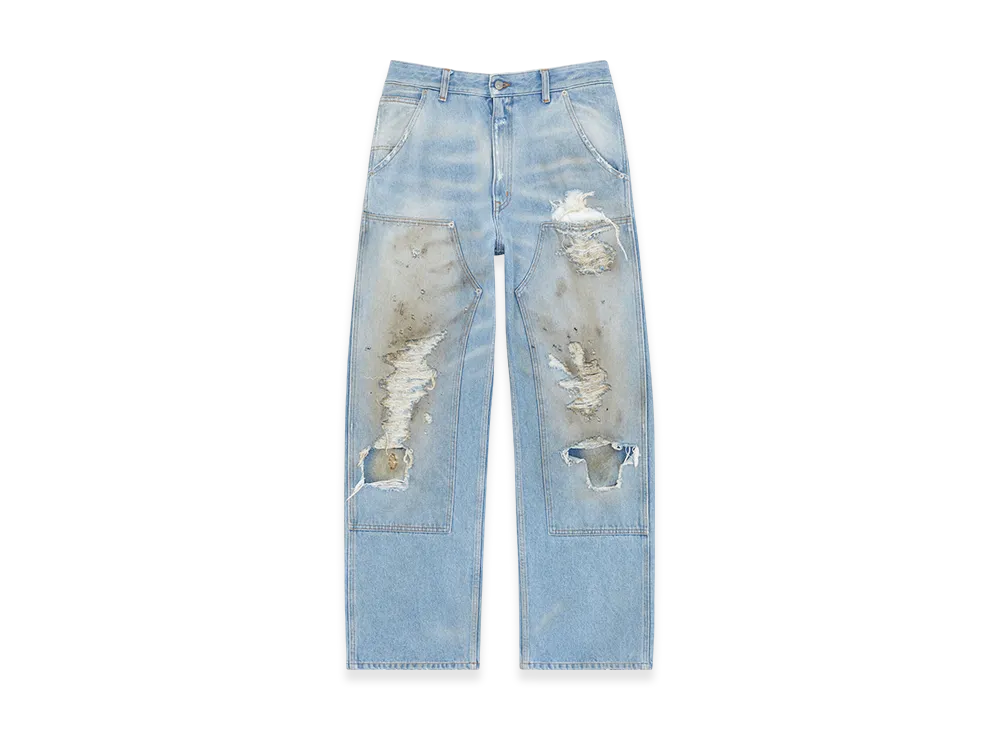 MM6 Maison Margiela Men's Distressed Jeans "Blue"