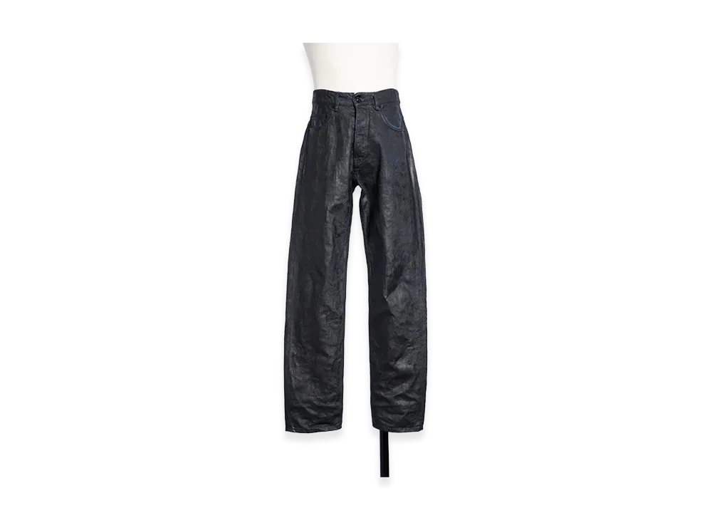 MM6 Maison Margiela Coating Denim Pants "Blue"