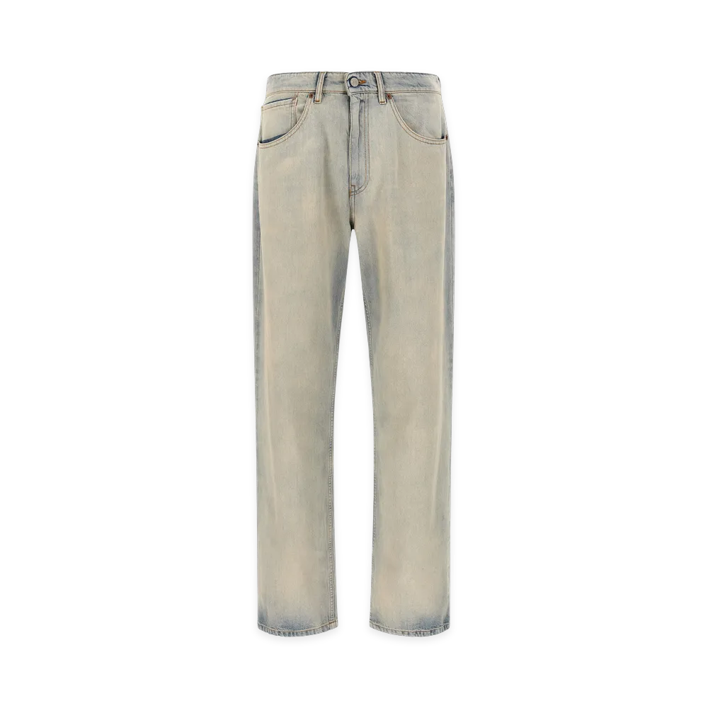 MM6 Maison Margiela Numeric Signature MM6 Jeans "Light Blue"