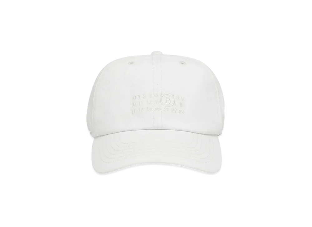 MM6 Maison Margiela Baseball Cap "White"
