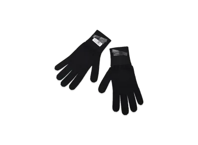MM6 Maison Margiela Taped Label Gloves "Black"