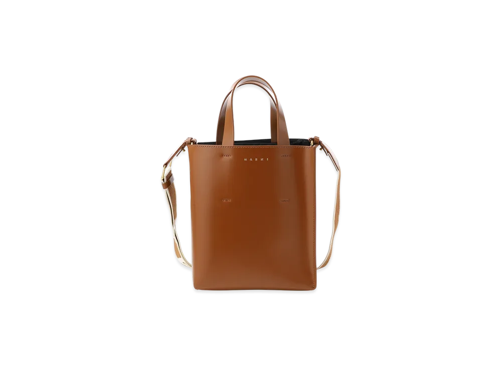 マルニ 3ウェイ ミュゼオ ミニ "モカ" SHMP0039U1-00M66