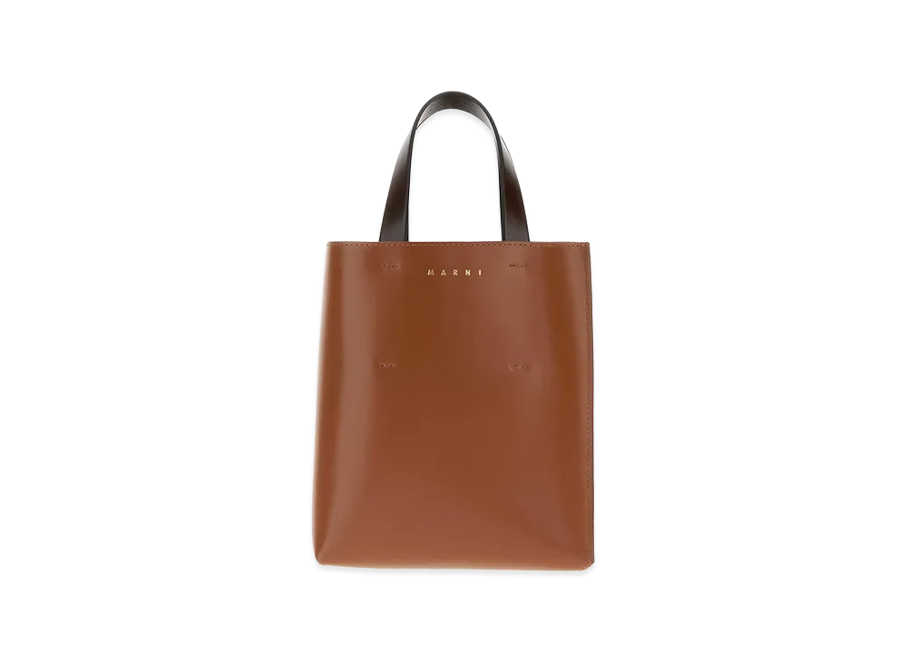 MARNI Women's Two-Tone Leather Museo Handbag "Multi"
