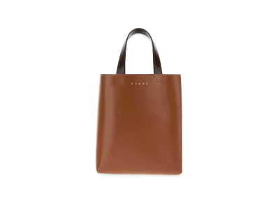 MARNI Women's Two-Tone Leather Museo Handbag "Multi"