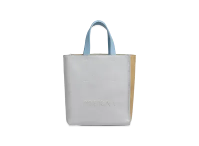 MARNI Museo Soft Mini Bag in Leather with Marni Mending "Sodium/Nomad"