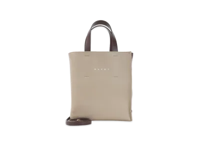 MARNI Women's Two-Tone Leather Mini Museo Handbag "Multi"