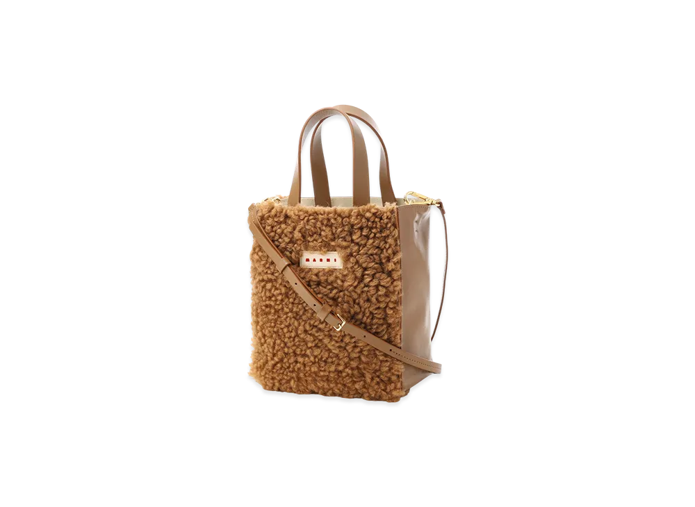MARNI 3Way Museo Soft Mini "Biscuit"