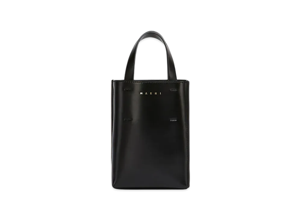 MARNI Leather Museo Nano Bag "Black"