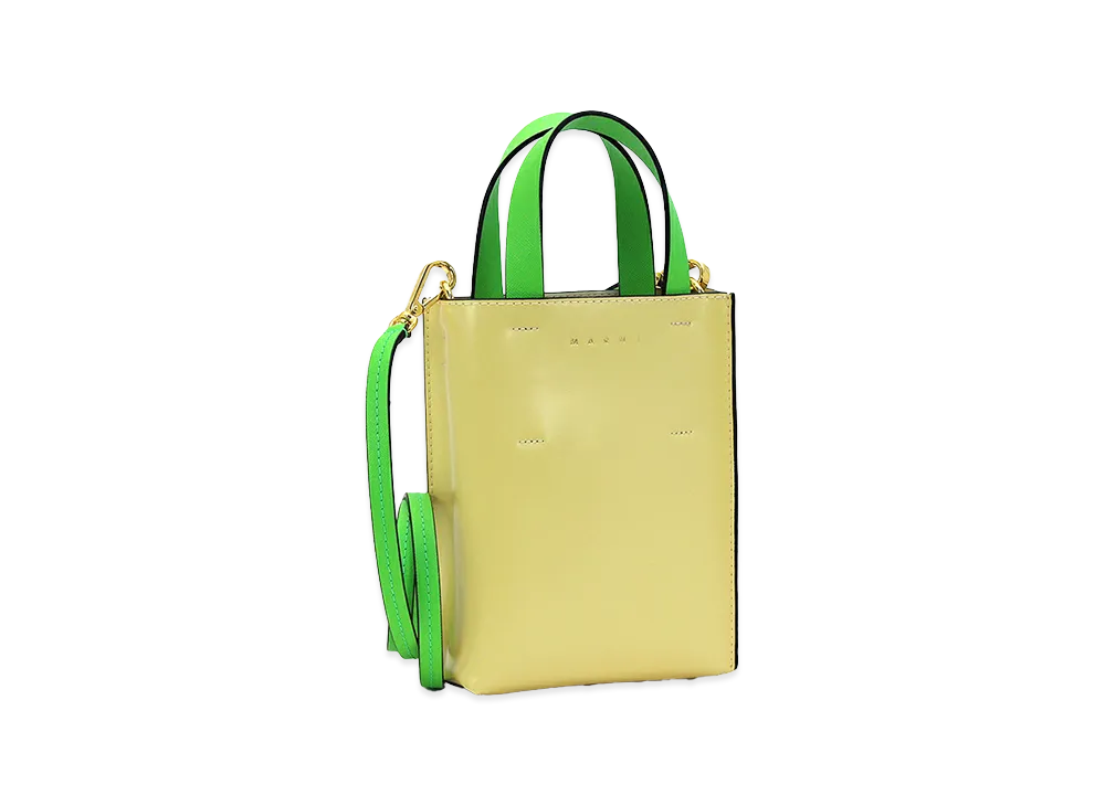 MARNI Women's 2WAY Museo "Vanilla/Light Topaz/Fluorine"