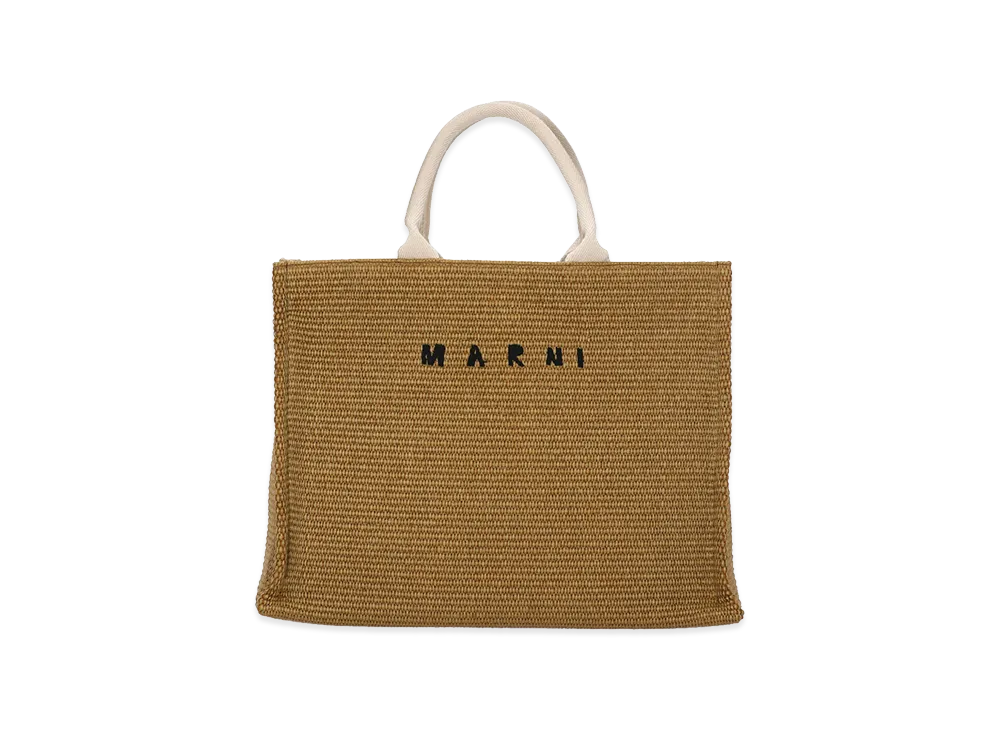 MARNI Women's "East/West" Tote Bag "Beige"