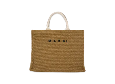 MARNI Women's "East/West" Tote Bag "Beige"