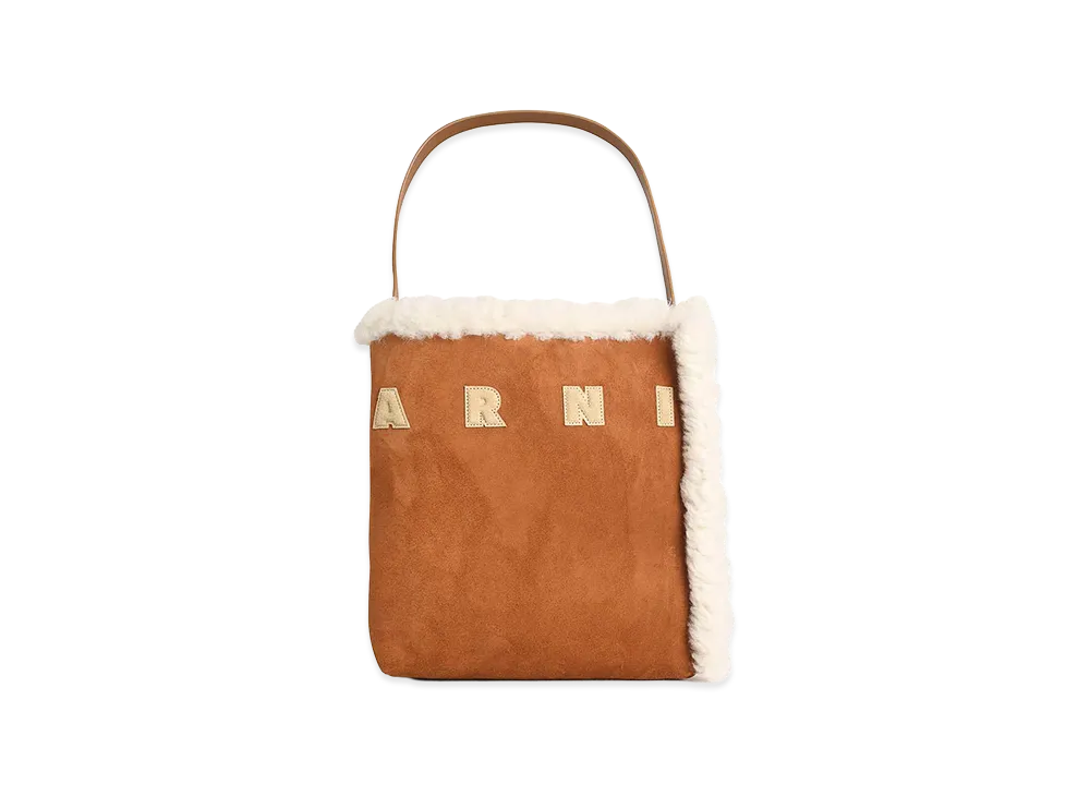 MARNI Women's "Museum" Shoulder Bag "Brown"