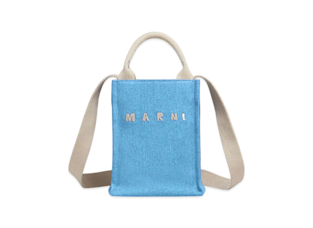 MARNI Mini Tote Bag "Ocean"
