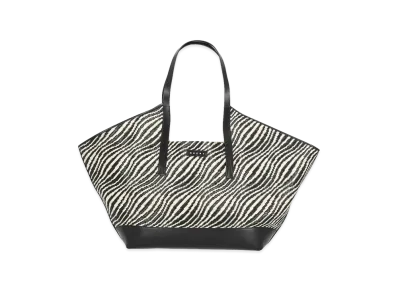 MARNI Women's 'Waves' Shopping Bag "Black"