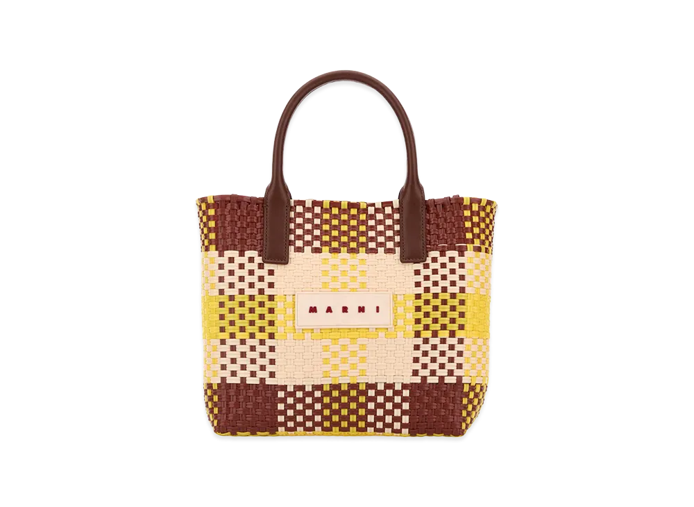 MARNI Women's Printed Polypropylene Handbag "Multi"