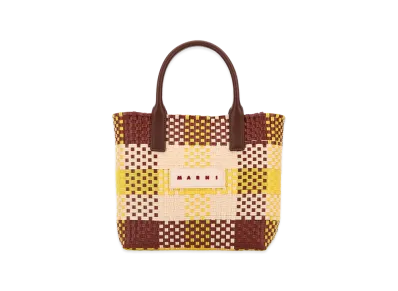 MARNI Women's Printed Polypropylene Handbag "Multi"