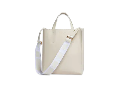 MARNI Museo Small Bag in Leather "Shell"