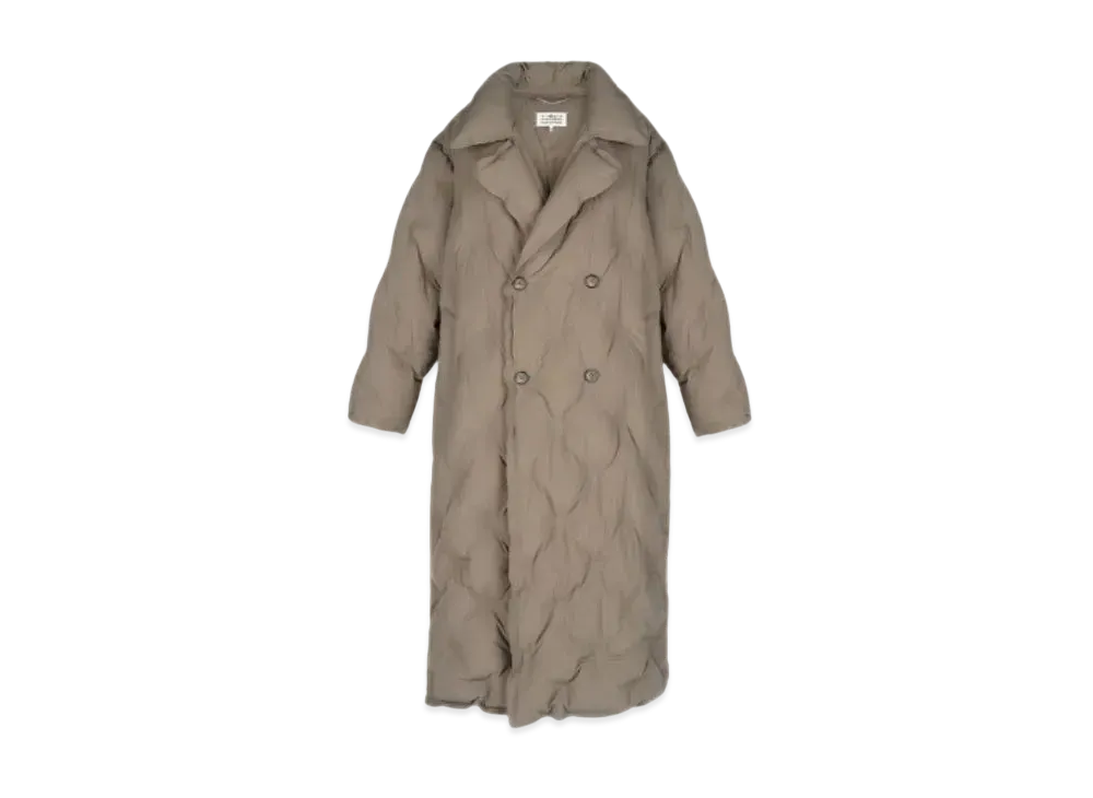 Maison Margiela Recycled Nylon Padded Coat "Olive"