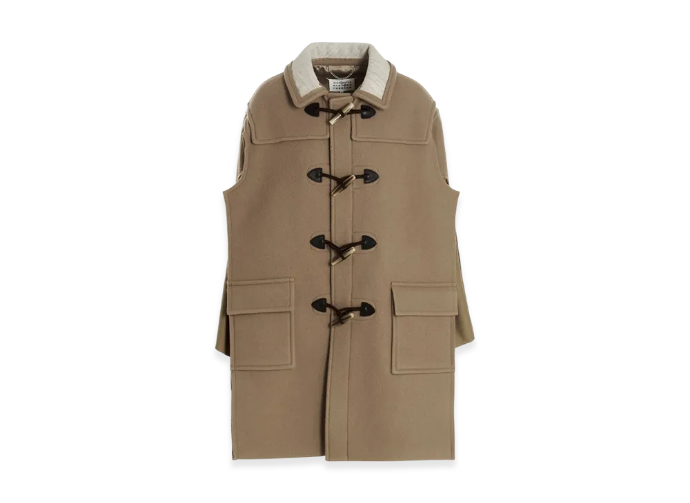 Maison Margiela Women's Wool Coat "Beige"