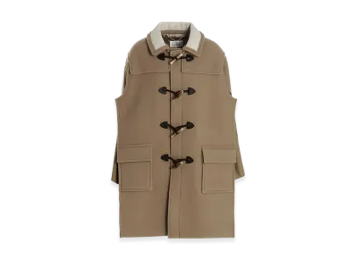 Maison Margiela Women's Wool Coat "Beige"