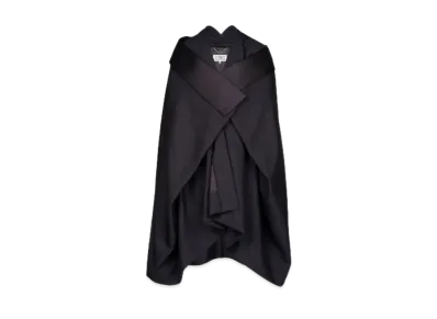 Maison Margiela British Mohair Blanket Coat "Navy"