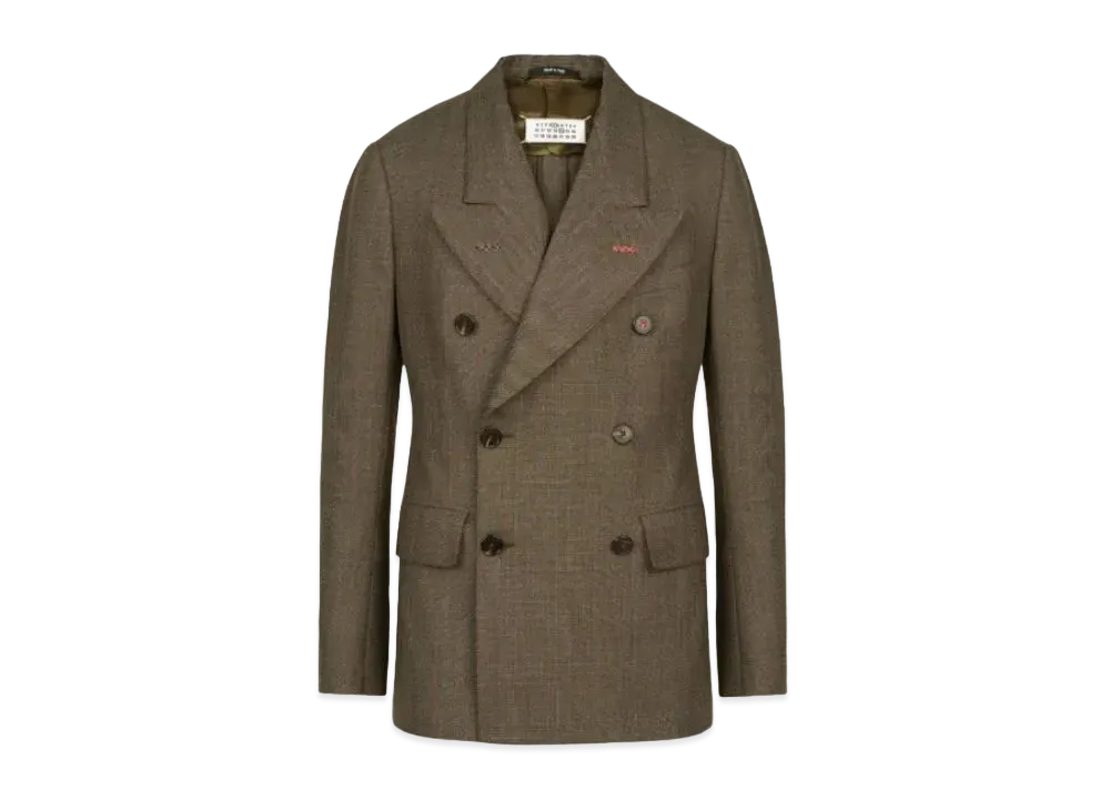 Maison Margiela Work In Progress Jacket "Brown Check"